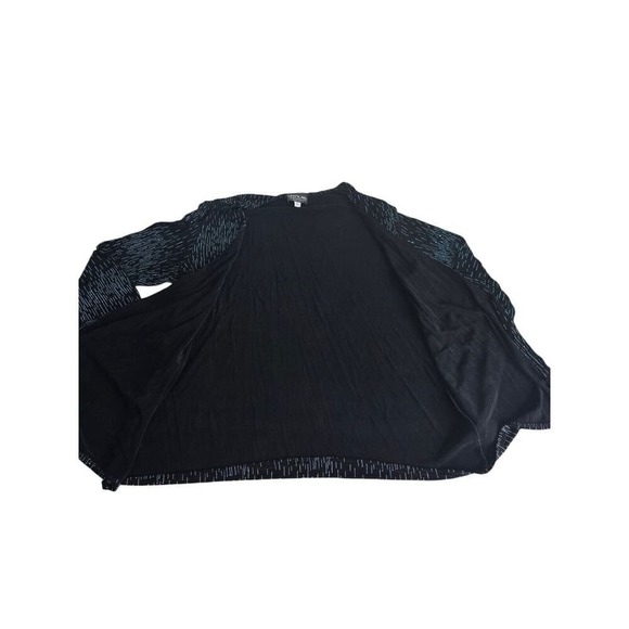 Onyx Nite‎ by Wendye Chaitin Womens Open Front Cardigan Size Large Vintage - Picture 5 of 7